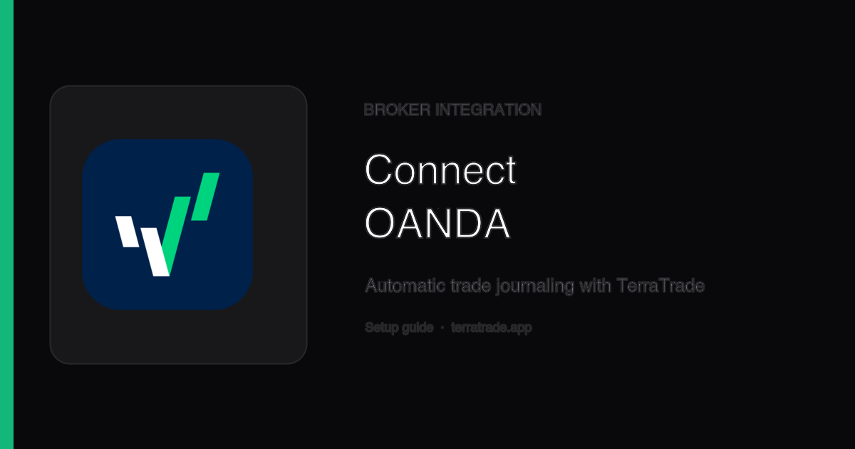OANDA logo on the TerraTrade integration guide cover